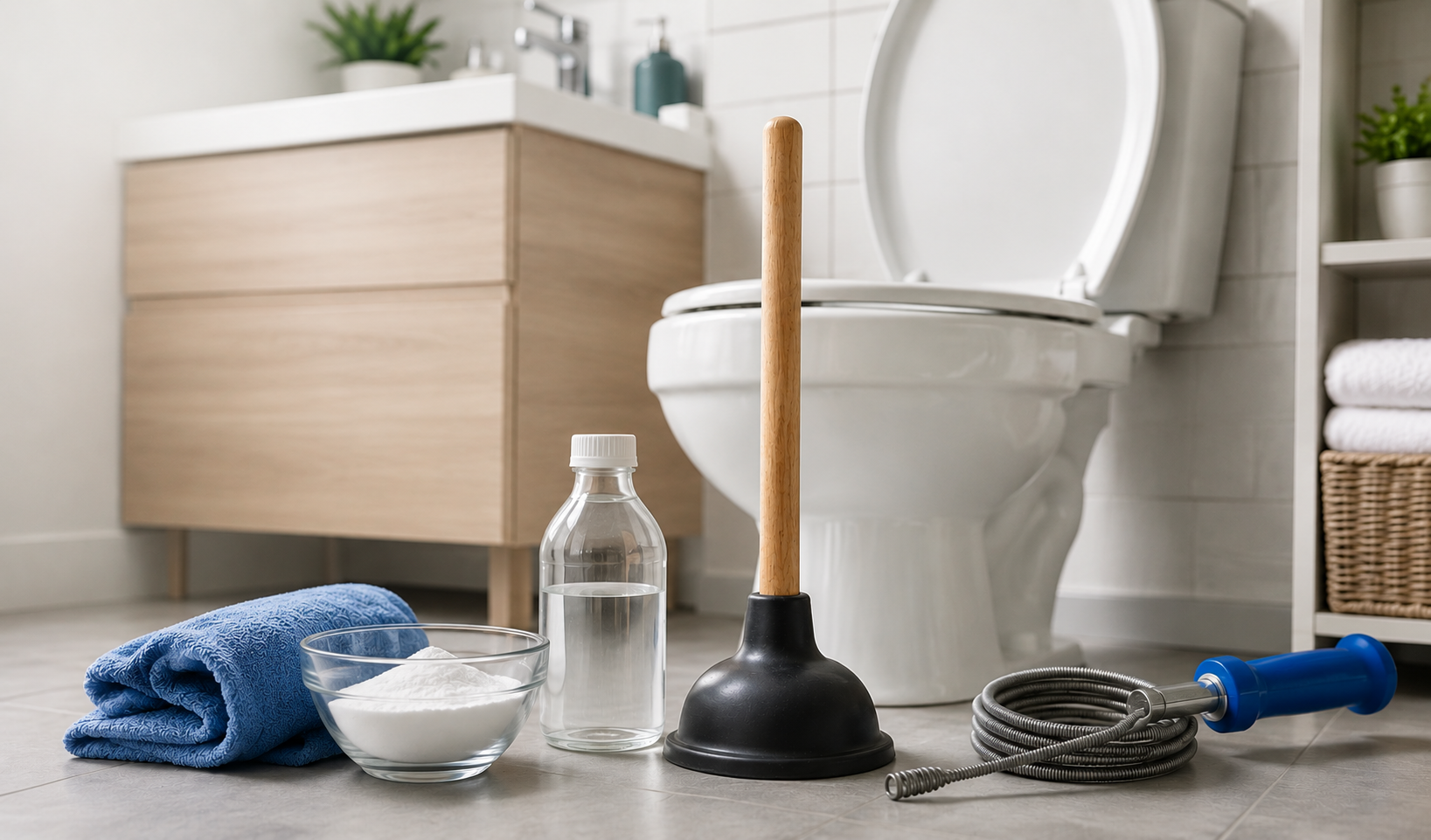 How to Unclog Toilets and Drains